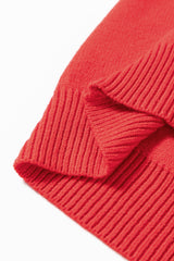 Fiery Red Merry Graphic Christmas Plus Size Sweater Plus Size Sweaters & Cardigans JT's Designer Fashion