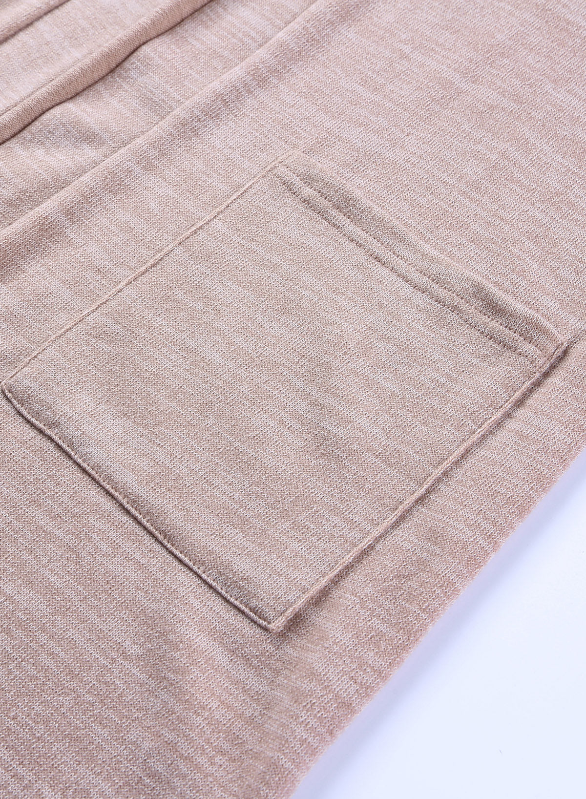 Pink Tunic Back Open Front Cardigan with Pockets Sweaters & Cardigans JT's Designer Fashion