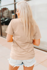 Khaki Candy Heart Thanksgiving Graphic Tee Graphic Tees JT's Designer Fashion