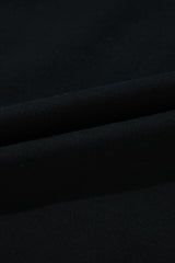 Black Fleece Lined Kangaroo Pocket Drawstring Chunky Hoodie Sweatshirts & Hoodies JT's Designer Fashion