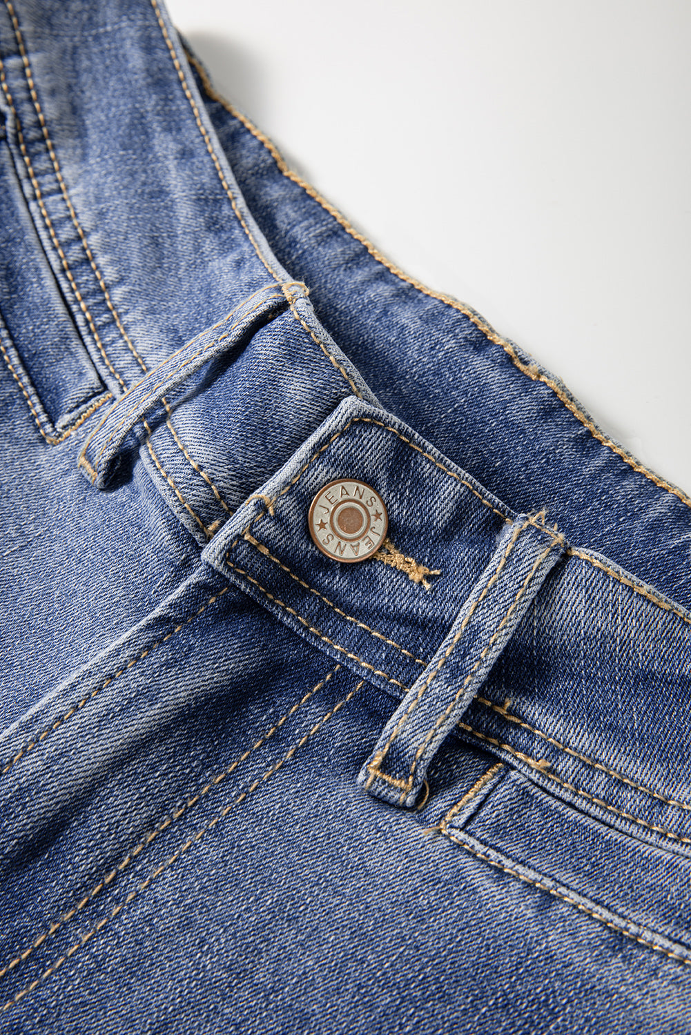 Ashleigh Blue Mineral Wash High Waist Bell Bottom Crop Jeans Jeans JT's Designer Fashion