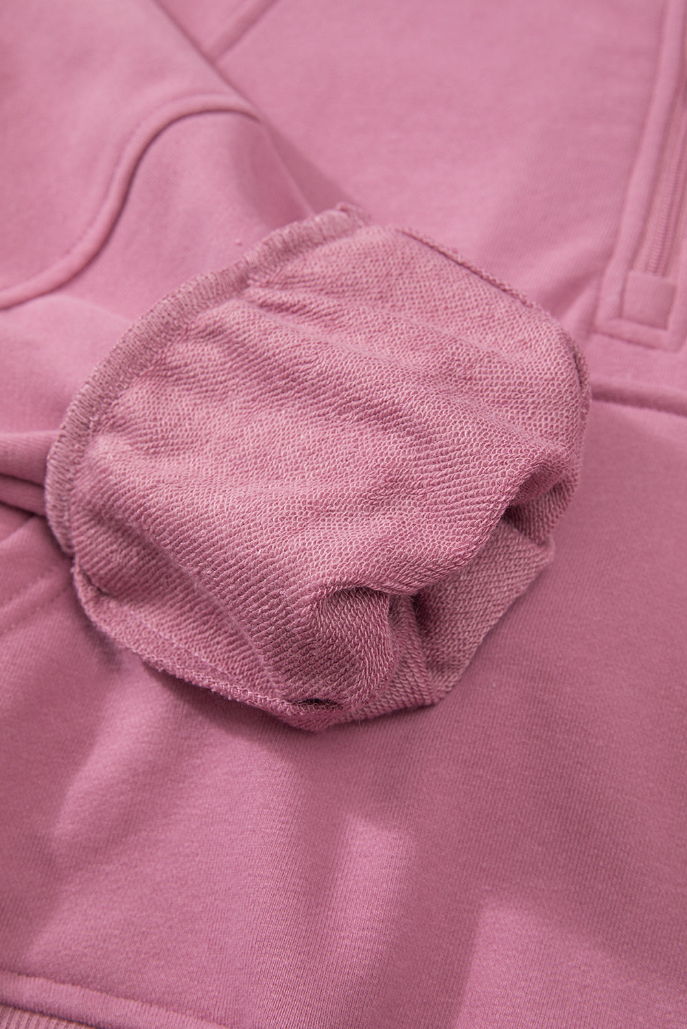Valerian Quarter Zip Stand Neck Kangaroo Pocket Sweatshirt Sweatshirts & Hoodies JT's Designer Fashion