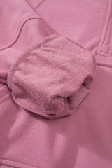 Valerian Quarter Zip Stand Neck Kangaroo Pocket Sweatshirt Sweatshirts & Hoodies JT's Designer Fashion