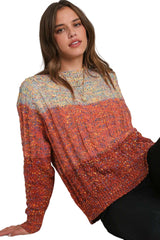Multicolour Colorful Confetti Wool Ball Knitted Sweater Sweaters JT's Designer Fashion