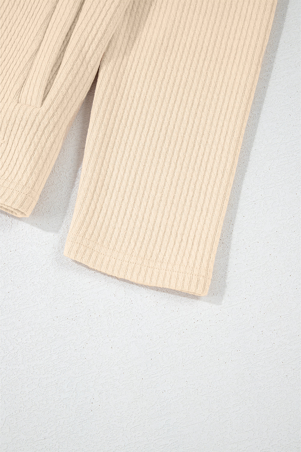 Apricot Solid Color Corduroy Buttoned Long Sleeve Shacket Jackets JT's Designer Fashion