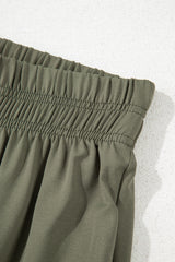 Seagrass Raw Hem Loose Tee and Wide Leg Pants Set Pant Sets JT's Designer Fashion