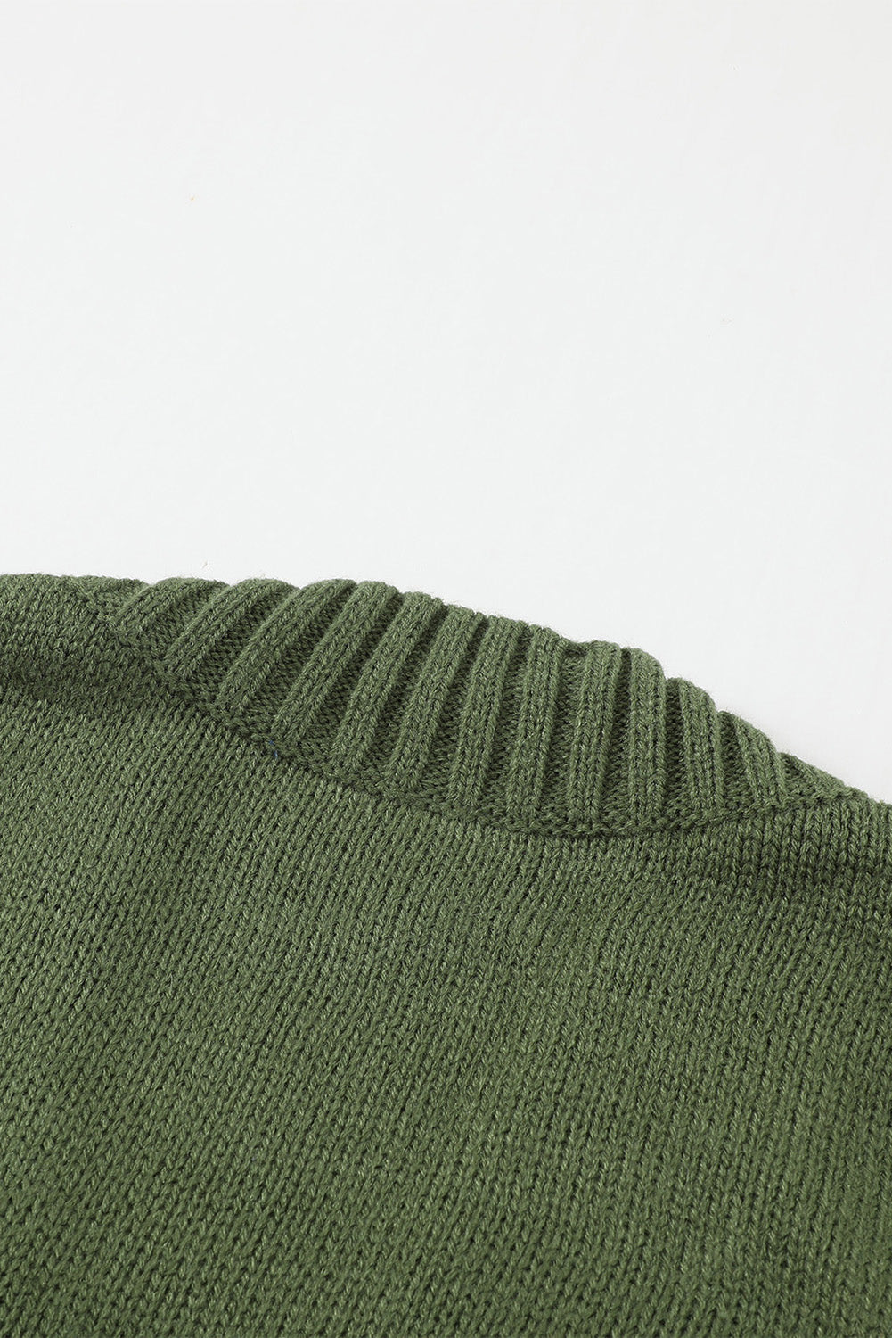 Green Front Pocket and Buttons Closure Cardigan Sweaters & Cardigans JT's Designer Fashion