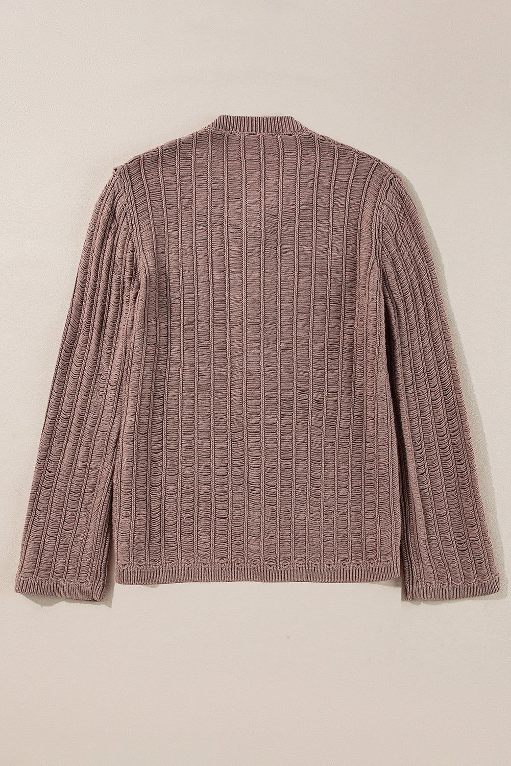Goat Cut Out Textured Knit Buttoned Cardigan Cardigans JT's Designer Fashion