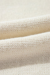 Gold Flame Colorblock Patched Pocket Drop Shoulder Sweater Sweaters JT's Designer Fashion