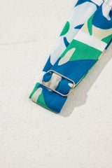 Multicolour Checkered Floral Print Ricrac Trim Casual Pocketed Sleeveless Long Dress Dresses JT's Designer Fashion
