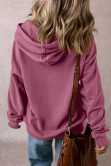 Valerian Fleece Lined Kangaroo Pocket Drawstring Chunky Hoodie Sweatshirts & Hoodies JT's Designer Fashion