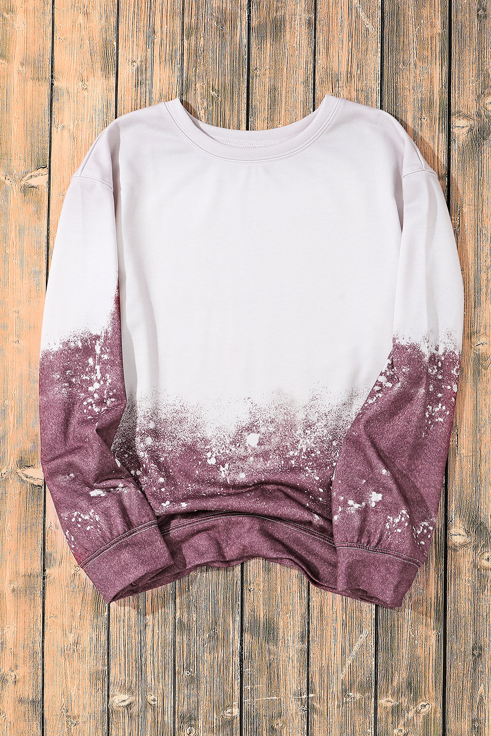 Tie Dye Gradient Pullover Sweatshirt Sweatshirts & Hoodies JT's Designer Fashion