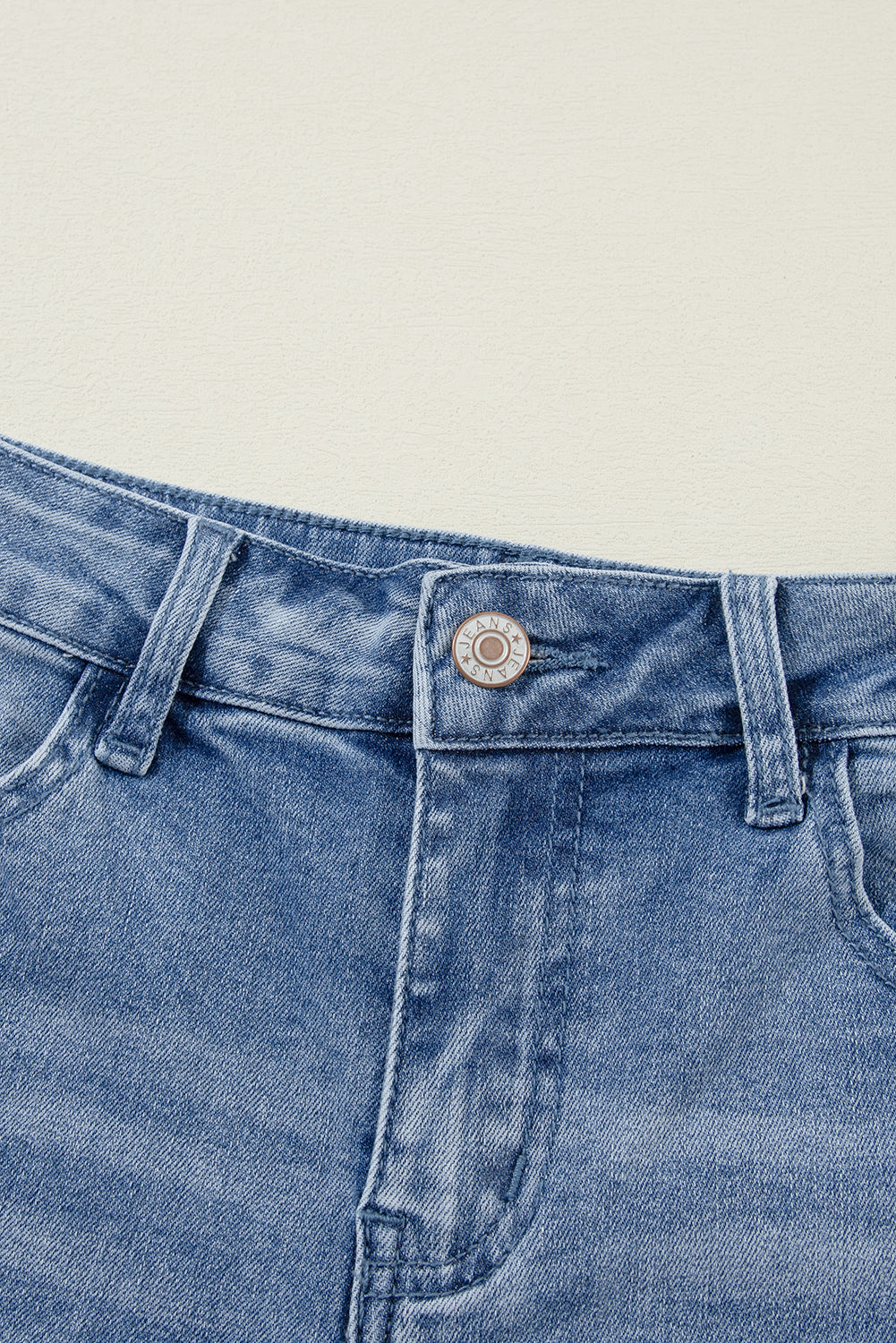 Ashleigh Blue Acid Wash Distressed Wide Leg High Waist Jeans Jeans JT's Designer Fashion