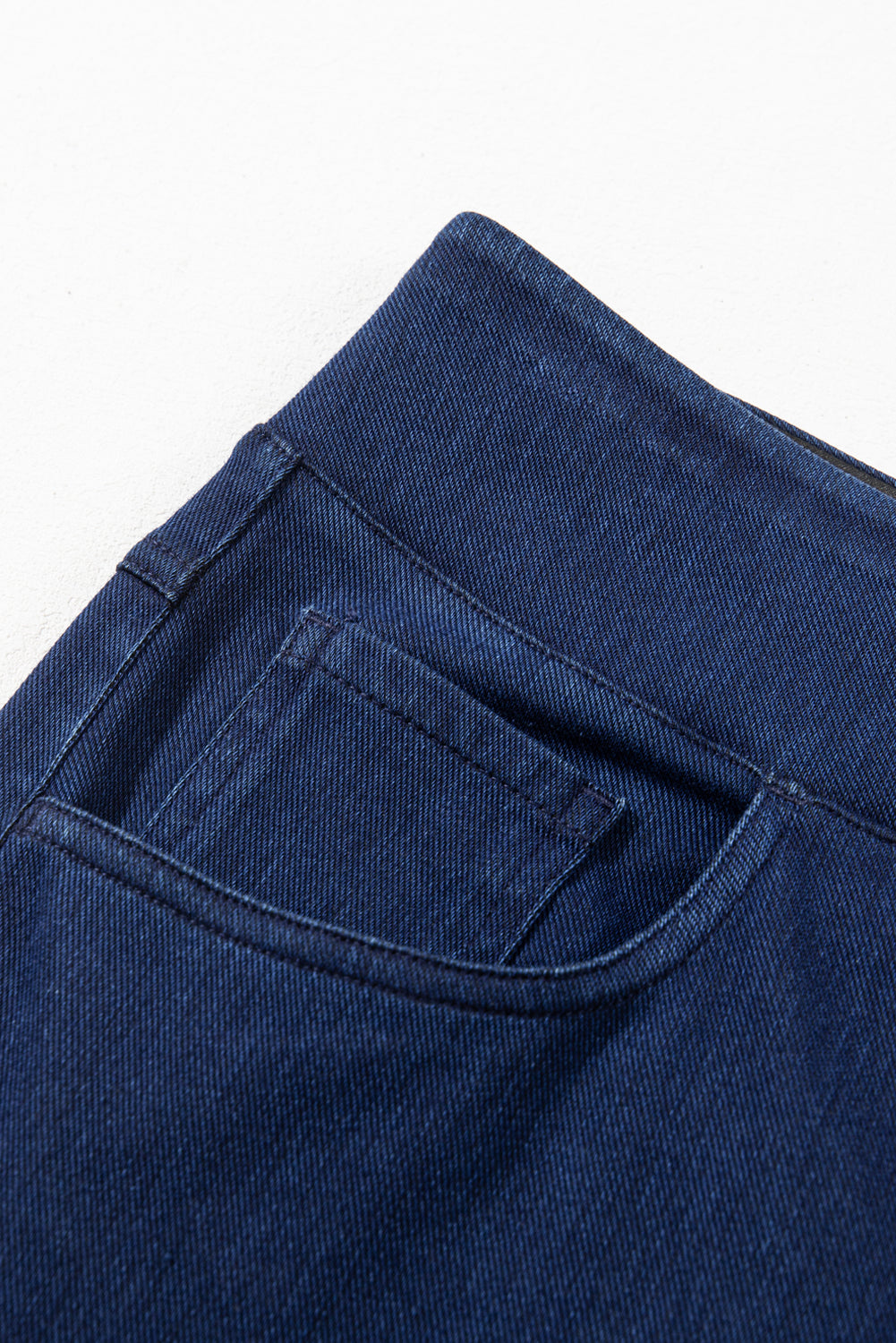 Sail Blue Medium Wash Straight Leg Loose Casual Jeans Jeans JT's Designer Fashion
