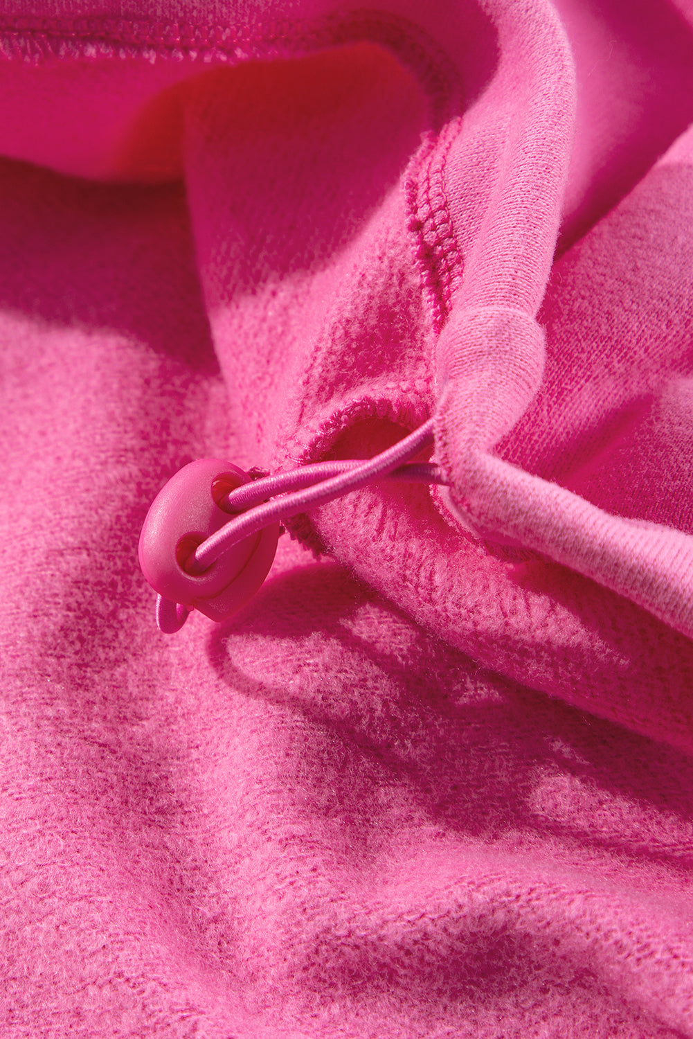 Bonbon Fleece Lined Half Zipper Kangaroo Pockets Loose Hoodie Sweatshirts & Hoodies JT's Designer Fashion