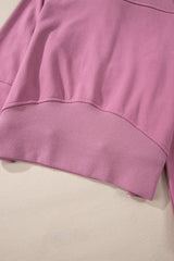 Valerian Quarter Zip Stand Neck Kangaroo Pocket Sweatshirt Sweatshirts & Hoodies JT's Designer Fashion
