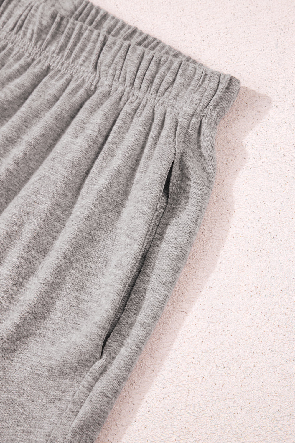 Gray Solid Color Loose Tee 2 Piece Shorts Set Short Sets JT's Designer Fashion