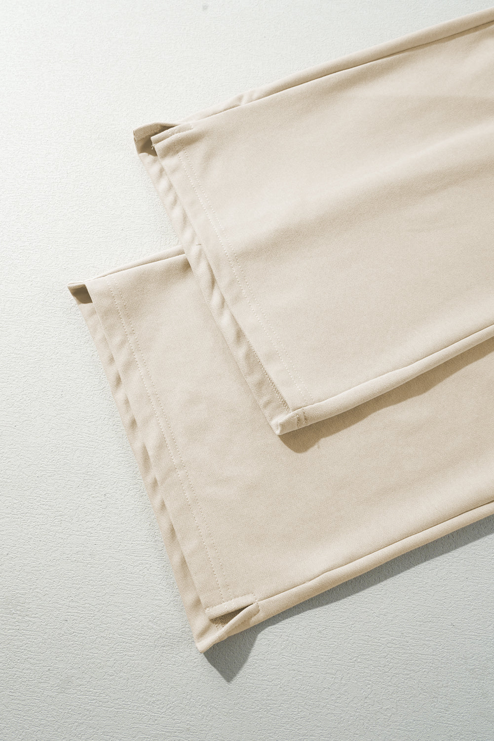 Apricot Loop Drawstring Casual Wide Leg Pants Pants & Culotte JT's Designer Fashion