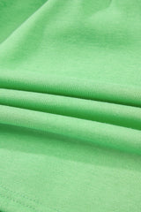 Light Green French Terry Drawstring Mini Skort with Pockets Skirts & Petticoat JT's Designer Fashion