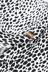 Long Sleeve Leopard Animal Print Shirt Dress Mini Dresses JT's Designer Fashion