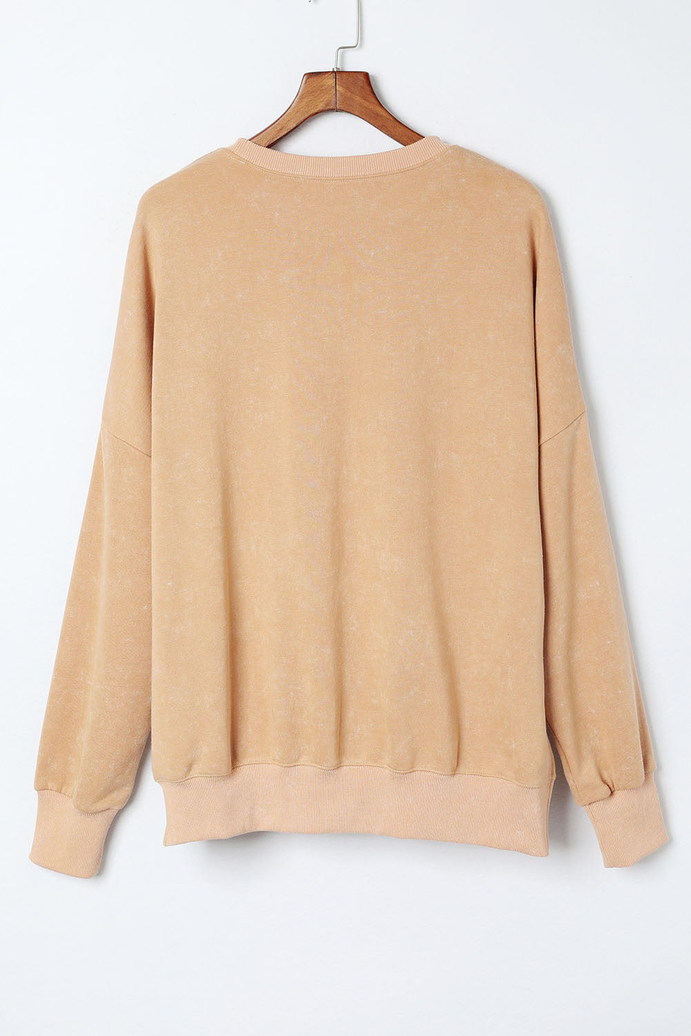 Khaki Loose Leopard GAME DAY Graphic Sweatshirt Graphic Sweatshirts JT's Designer Fashion