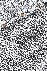 Long Sleeve Leopard Animal Print Shirt Dress Mini Dresses JT's Designer Fashion