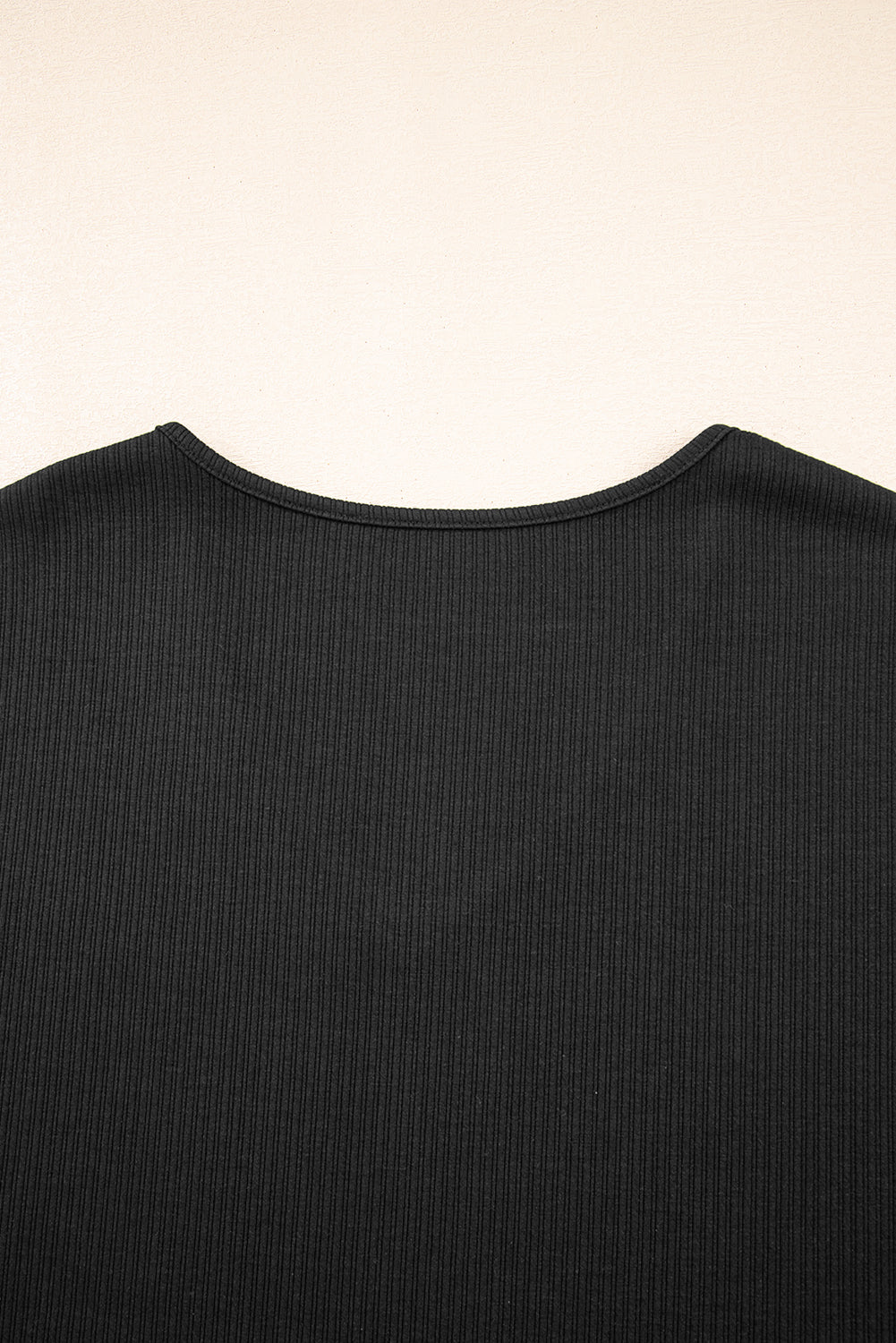 Black Flower Applique Mesh Long Sleeve V Neck Blouse Blouses & Shirts JT's Designer Fashion