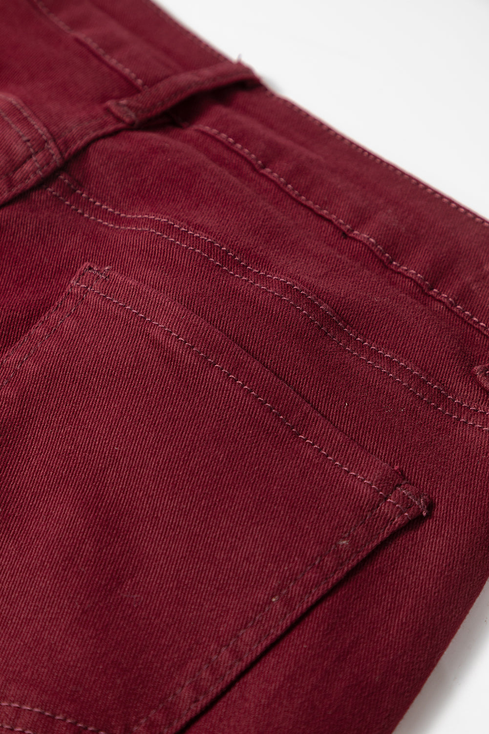 Red Dahlia Loose Straight High Waist Solid Color Jeans Jeans JT's Designer Fashion