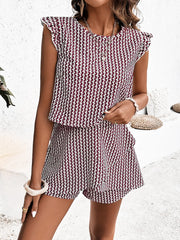Chic in Check – The Ultimate Summer Layered Short Set Short Sets JT's Designer Fashion