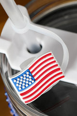 White American Flag Print PVC Soft Plastic Straw Lid Other Accessories JT's Designer Fashion