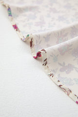 Multicolour Bohemian Ditsy Floral Smocked Fit Flare Sundress Floral Dresses JT's Designer Fashion