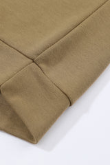 Brown Colorblock Patchwork Pullover Hoodie Sweatshirts & Hoodies JT's Designer Fashion