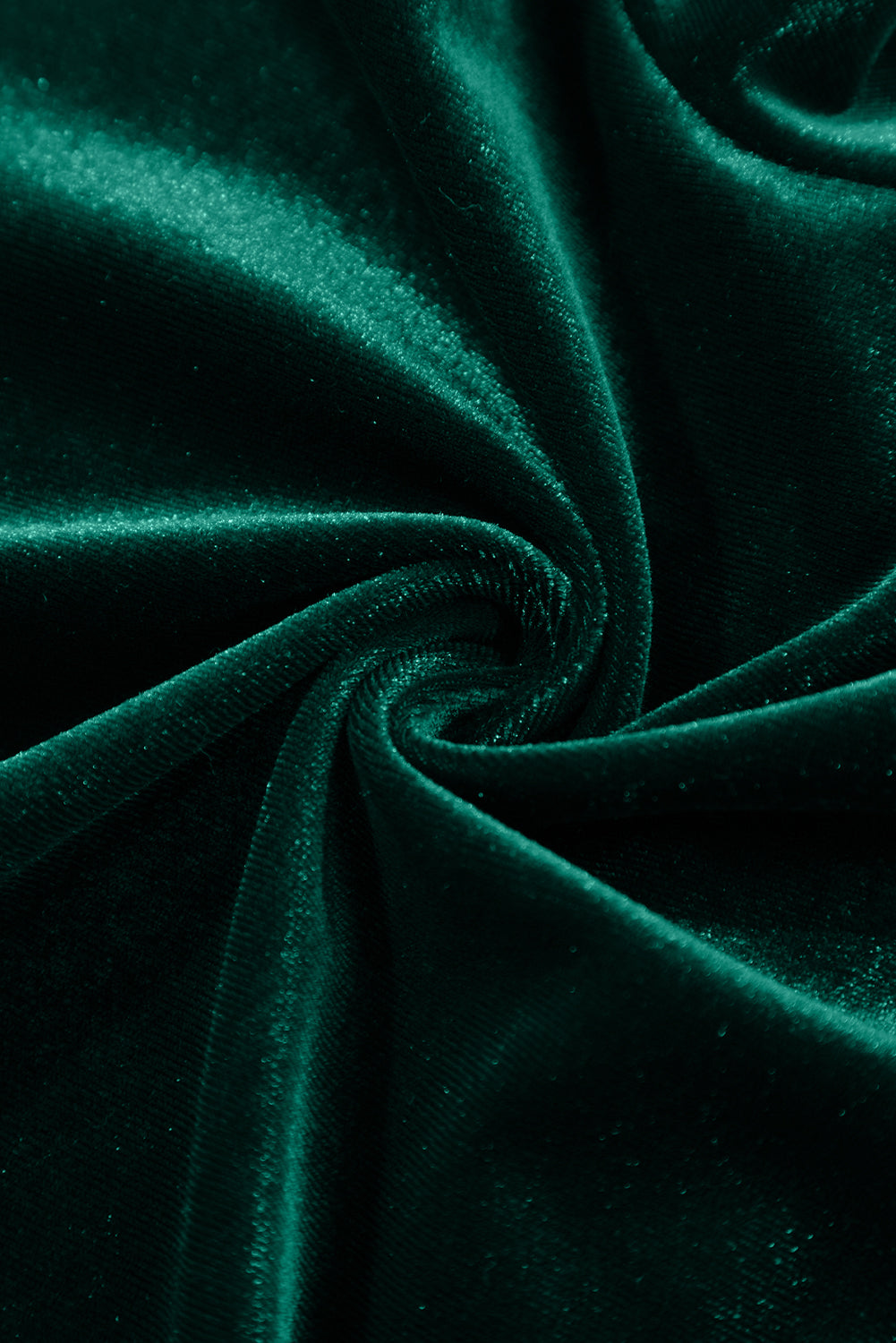 Evergreen Velvet High Neck Tiered Ruffle Mini Dress Mini Dresses JT's Designer Fashion