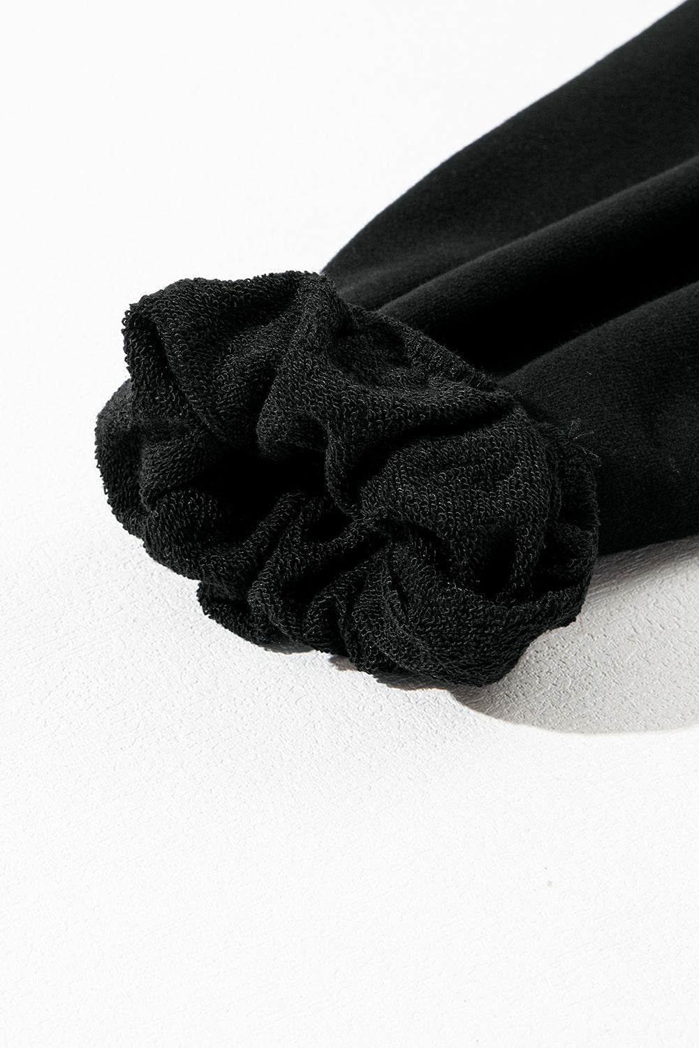 Black Solid Kangaroo Pocket Half Zipper Oversized Hoodie Sweatshirts & Hoodies JT's Designer Fashion