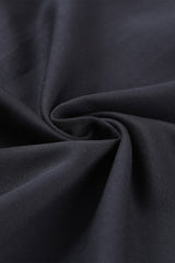 Black Drawstring Elastic Waist Casual Wide Leg Pants Pants & Culotte JT's Designer Fashion