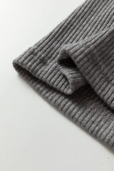 Sleet Ribbed Knit Button Down Slim Cardigan Cardigans JT's Designer Fashion
