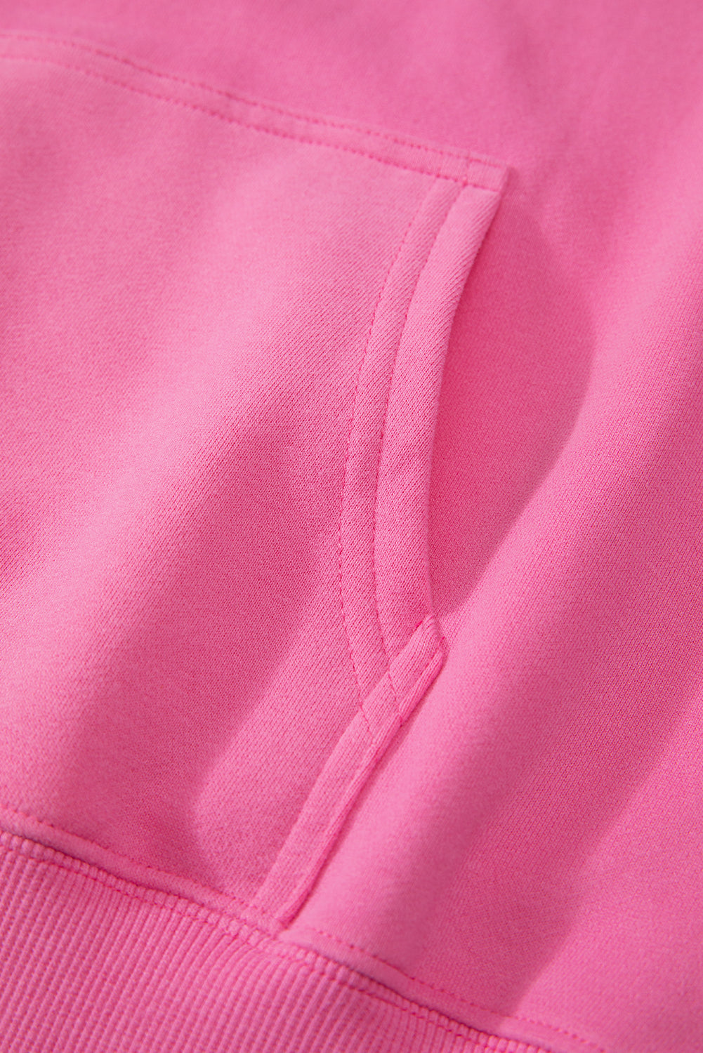Bonbon Fleece Lined Kangaroo Pocket Drawstring Chunky Hoodie Sweatshirts & Hoodies JT's Designer Fashion