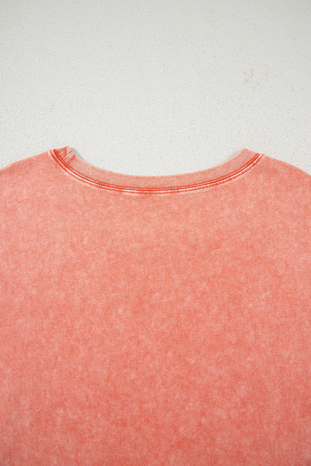 Carrot Mineral Wash Pocketed T-shirt Long Dress T Shirt Dresses JT's Designer Fashion