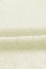 Beige Solid Color Open-Front Buttons Cardigan Sweaters & Cardigans JT's Designer Fashion
