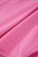 Bonbon Color Block Stripes Elastic High Waist Active Shorts Casual Shorts JT's Designer Fashion