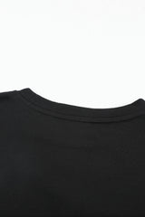 Colorblock Contrast Stitching Sweatshirt with Slits Sweatshirts & Hoodies JT's Designer Fashion