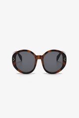 Polycarbonate Frame Oval Sunglasses Multicolor One Size Home Accessories JT's Designer Fashion