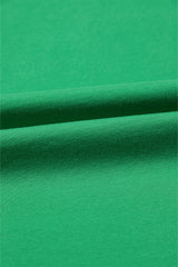 Bright Green Rhinestone Lucky Poker Cards Oversized T Shirt Mini Dress T Shirt Dresses JT's Designer Fashion