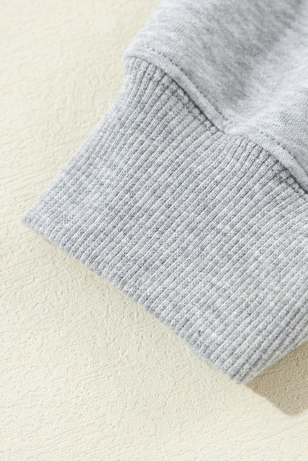 Light Grey Fleece Lined Kangaroo Pocket Drawstring Chunky Hoodie Sweatshirts & Hoodies JT's Designer Fashion