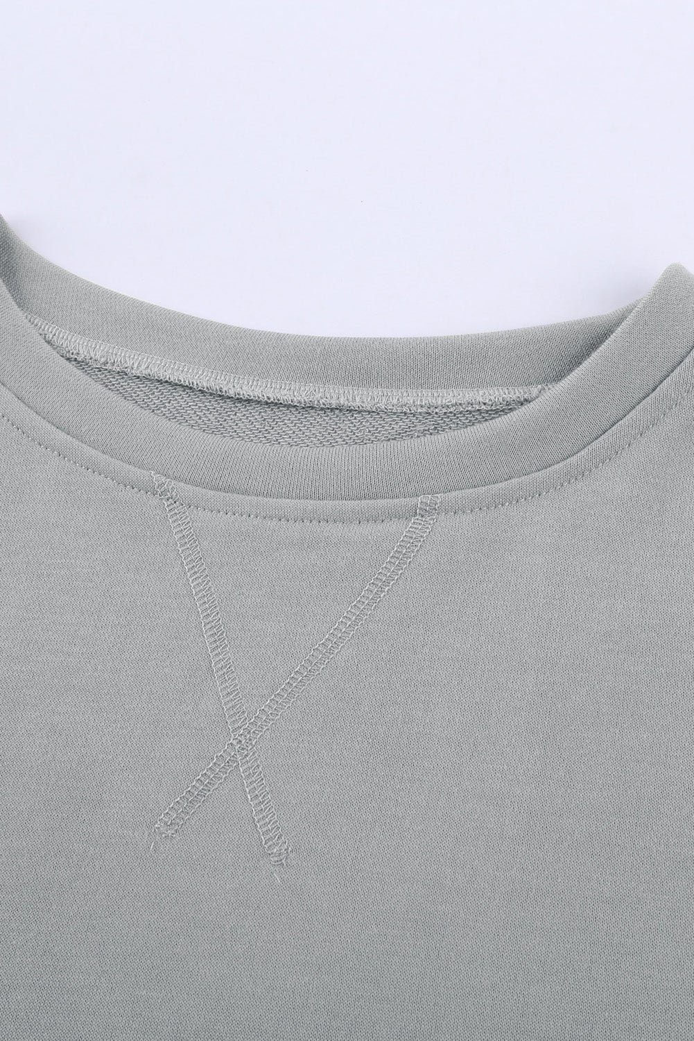 Patchwork Dropped Shoulder Sweatshirt Sweatshirts & Hoodies JT's Designer Fashion