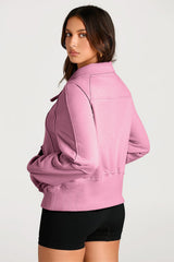 Valerian Quarter Zip Stand Neck Kangaroo Pocket Sweatshirt Sweatshirts & Hoodies JT's Designer Fashion