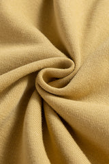 Beige Drawstring Adjusted Band High Waist Plus Size Pants Plus Size Bottoms JT's Designer Fashion