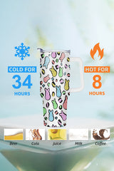 White Easter Bunny Thermal Cup 1200ML Tumblers JT's Designer Fashion