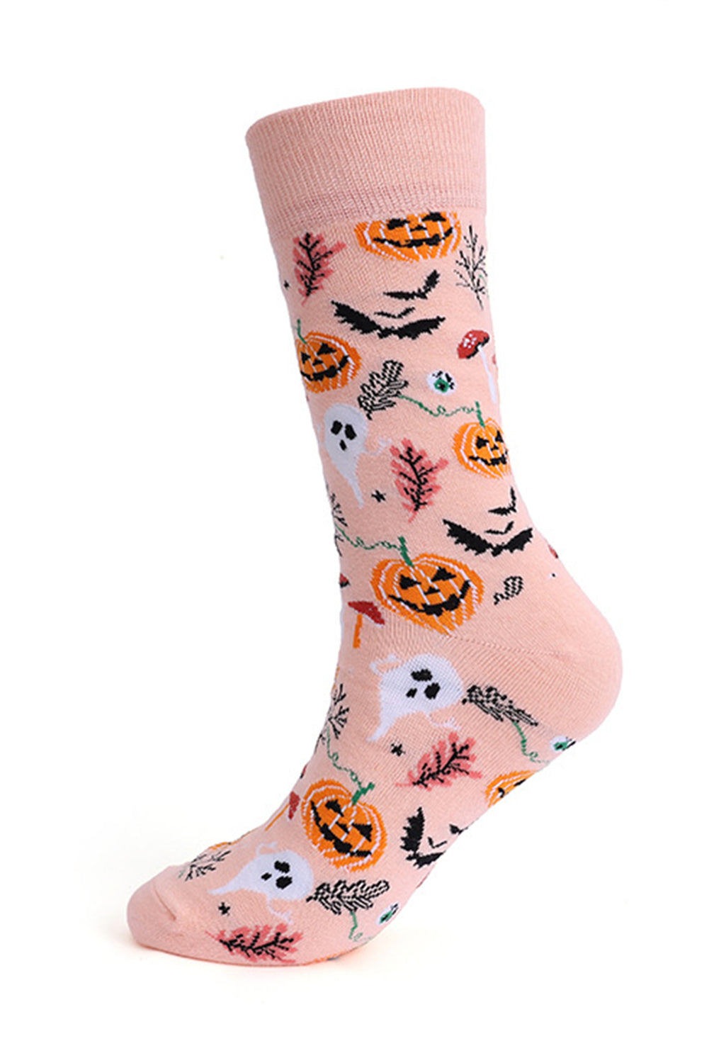 Delicacy Spooky Season Halloween Element Print Socks Socks JT's Designer Fashion
