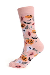 Delicacy Spooky Season Halloween Element Print Socks Socks JT's Designer Fashion